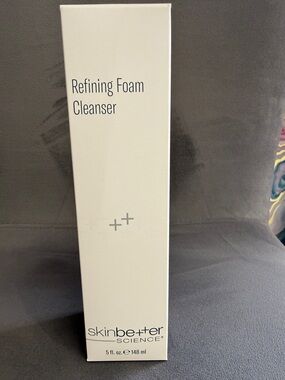 SkinBetter Science Refining Foam Cleanser — White